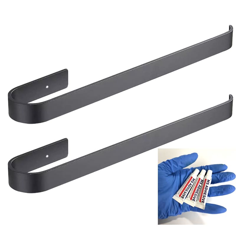 Space Aluminium Wall-Mountable Towel Rack