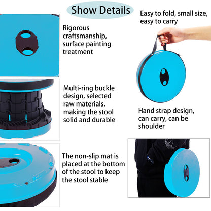 Portable Retractable Folding Stool