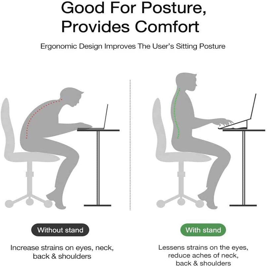 Portable Glasses Design Laptop And Tablet Stand