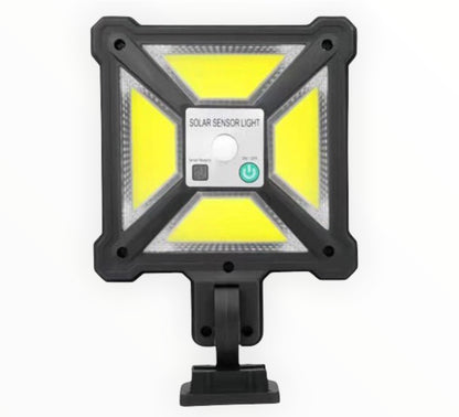 Square LED Solar Induction Wall Lamp With Remote