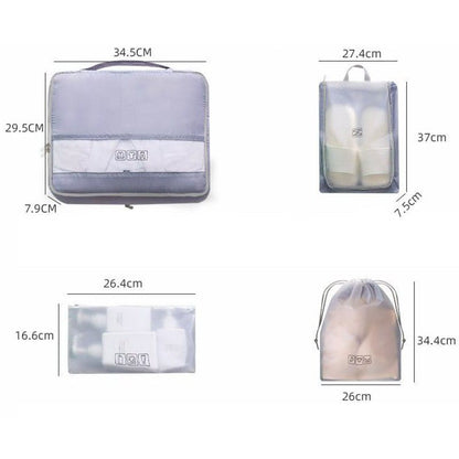 Set of 4 Travel Packing Cubes