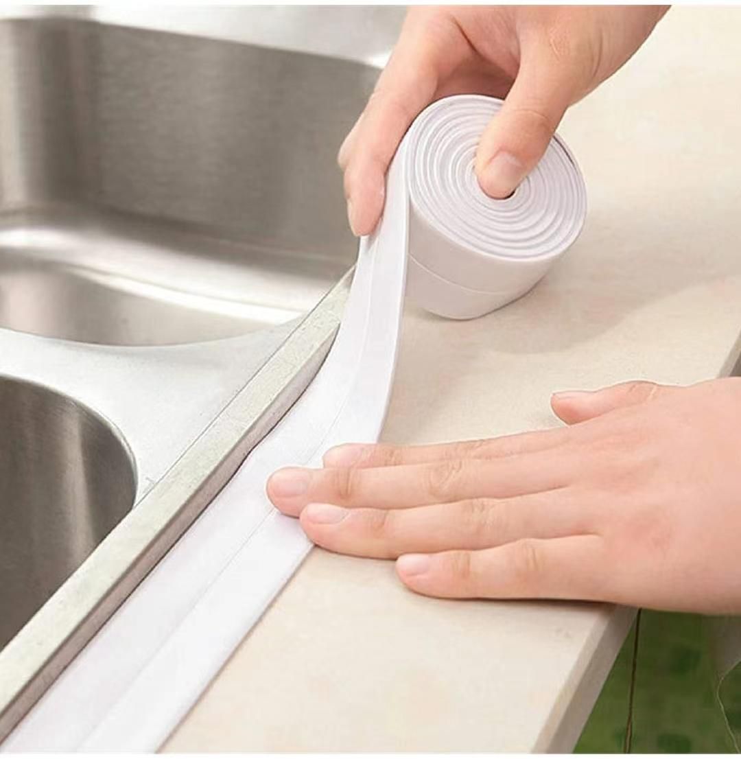 2 x Self-Adhesive Waterproof Tape For Kitchen And Bathroom