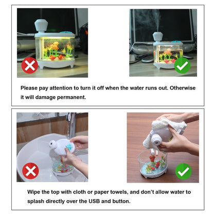 Fish Tank Lamp Humidifier