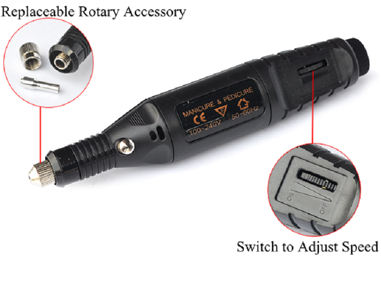 Electric Variable Speed Rotary Detail Carver For Nails