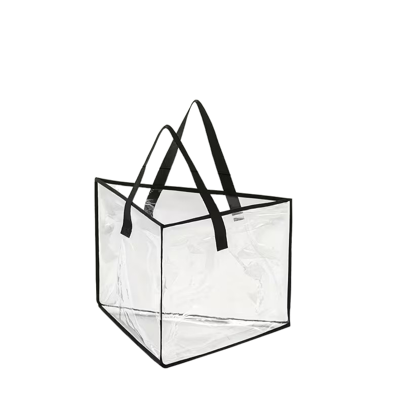 Transparent PVC Triangle Hanger Storage Bag