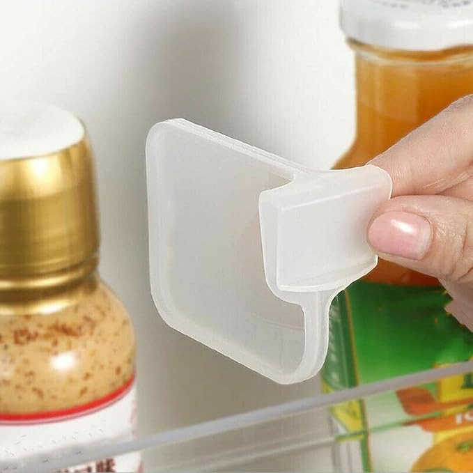 Clear Adjustable Refrigerator Organizer Divider