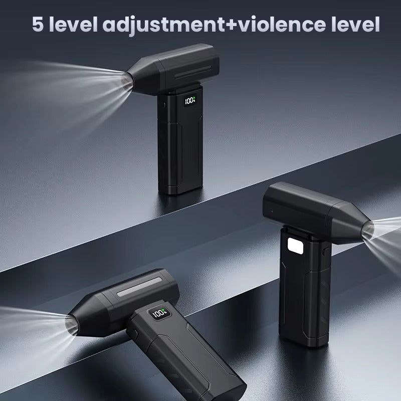 X8 Turbo Dust Blower – 450,000 RPM, 5-Speed, 6000 mAh Battery
