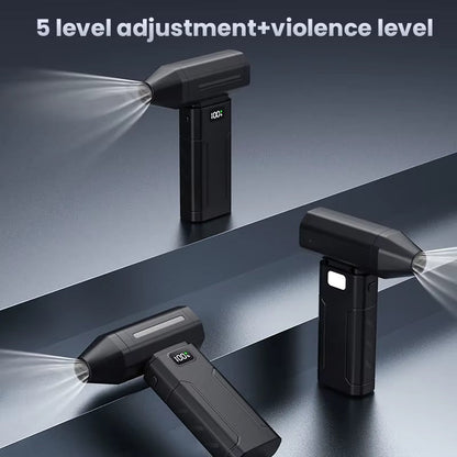 X8 Turbo Dust Blower – 450,000 RPM, 5-Speed, 6000 mAh Battery