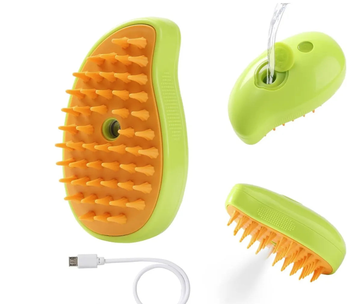 PawSpa Steam Grooming Brush – 3‑in‑1 Electric Pet Care Tool