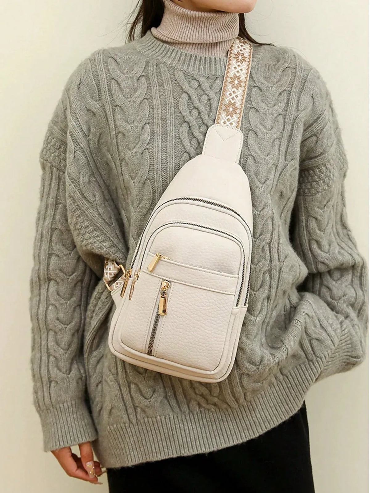 Casual Carrier Classic Sling Crossbody Bag