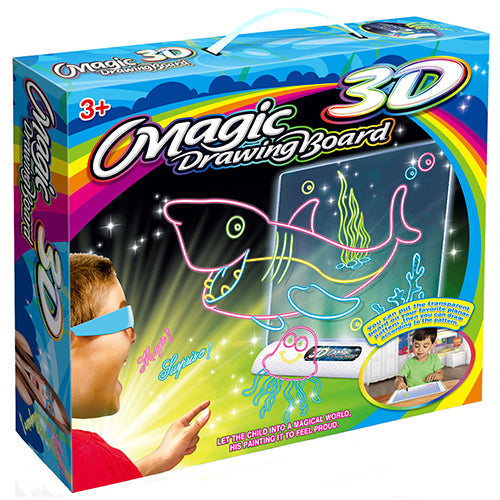 3D Magic Drawing Board (With 3D Glasses)