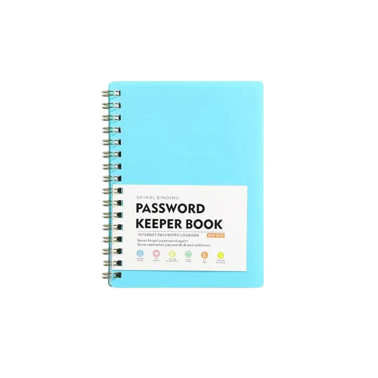 Internet Password Logbook