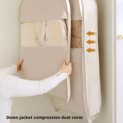ClearGuard Hanging Garment Compression Bag