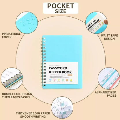 Internet Password Logbook