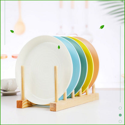 Bamboo Plate Stand  - 29cm