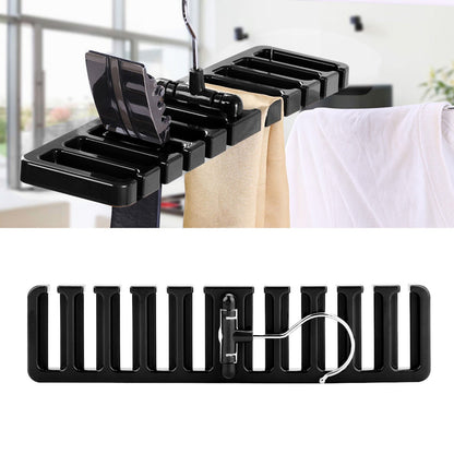 10 Slot Tie And Belt Closet Hanger