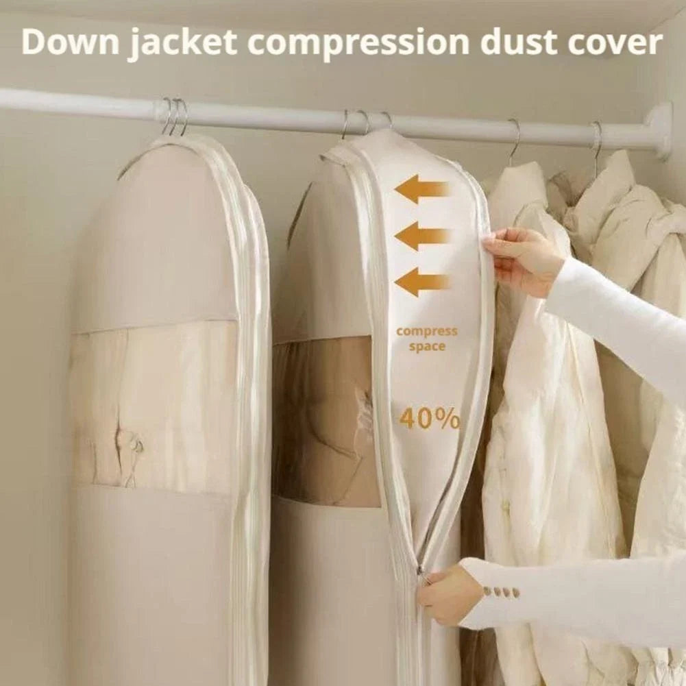 ClearGuard Hanging Garment Compression Bag