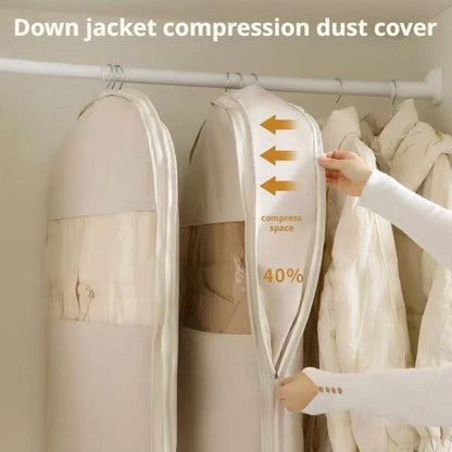 ClearGuard Hanging Garment Compression Bag