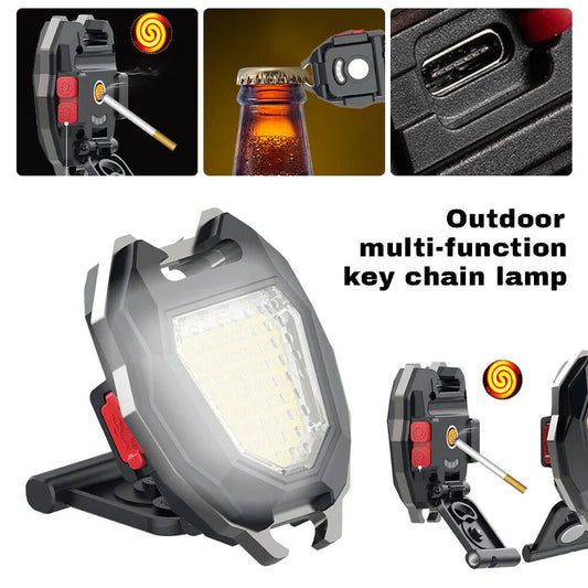 Portable Keychain Light With Cigarette Lighter