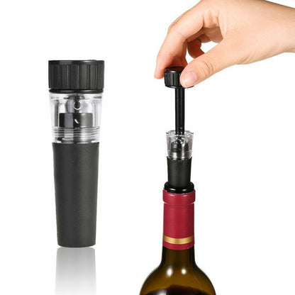 4Pcs Air Pump Wine Bottle Opener Set