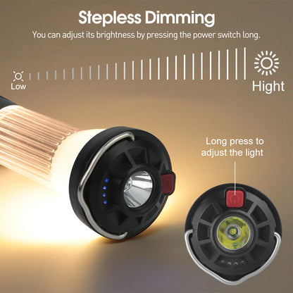 Portable Rechargeable LED Flashlight
