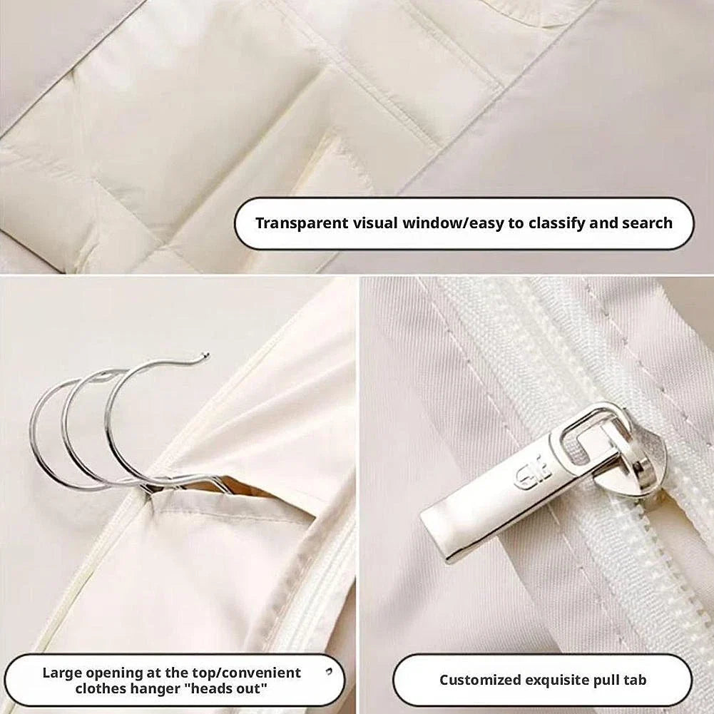 ClearGuard Hanging Garment Compression Bag