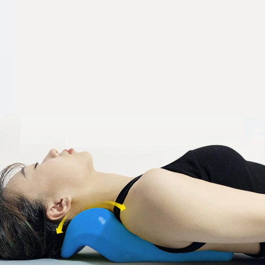 Neck and Shoulder Relaxer with Upper Back Massage Point