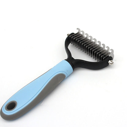 Dematting Comb & Grooming Tool for Cats & Dogs