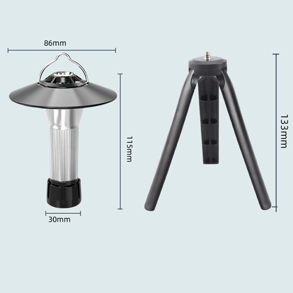 Portable Rechargeable LED Flashlight