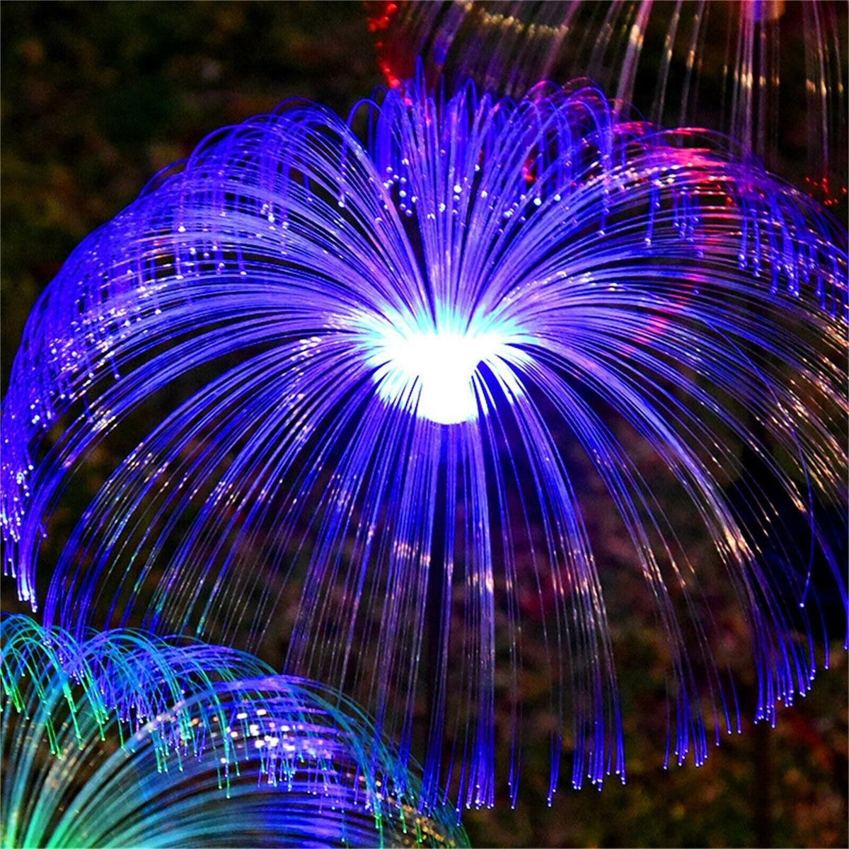 2 Pack Solar Garden Jellyfish Lights