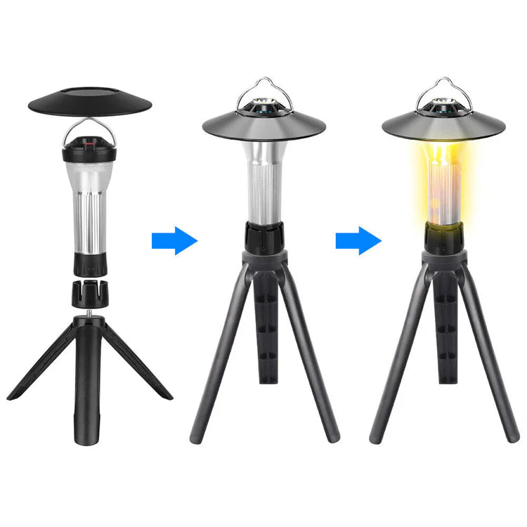 Portable Rechargeable LED Flashlight