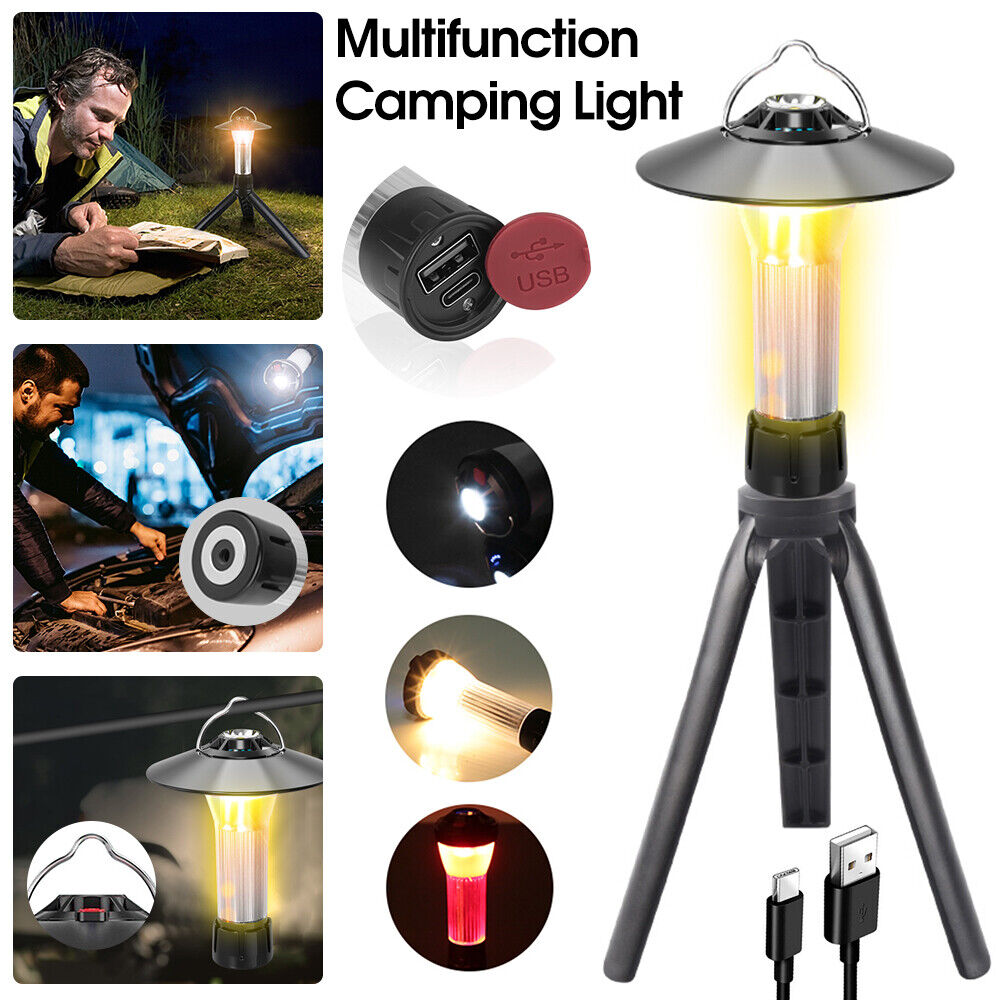 Portable Rechargeable LED Flashlight