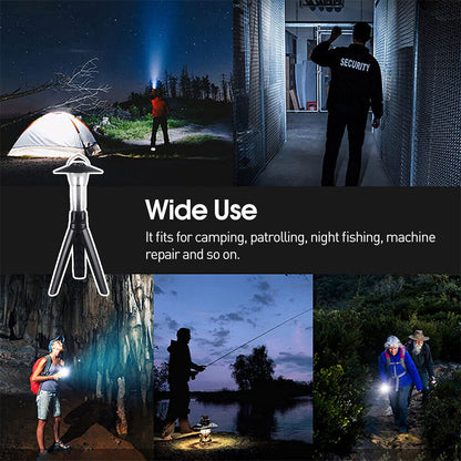 Portable Rechargeable LED Flashlight