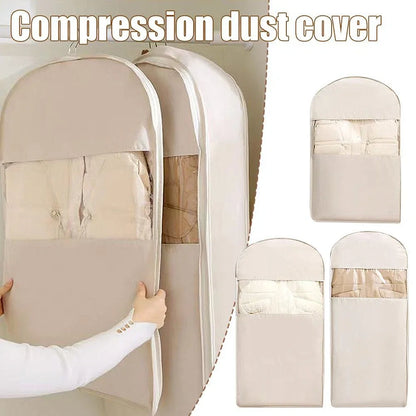 ClearGuard Hanging Garment Compression Bag