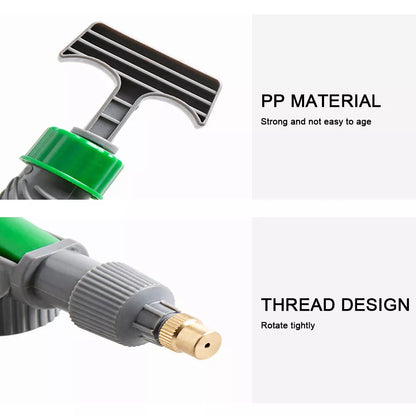 Manual High Pressure Adjustable Sprayer - Fits on Standard Beverage Bottles