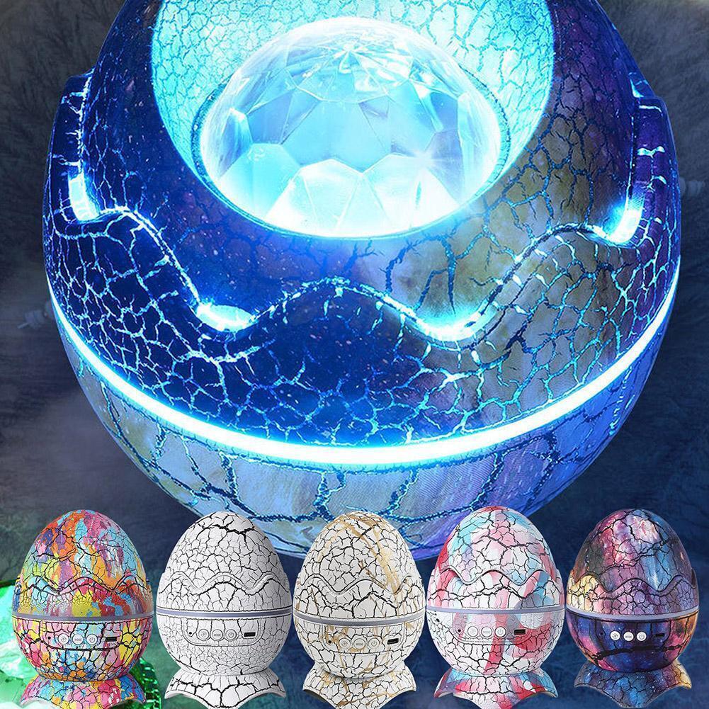 Dinosaur Egg Starry Sky Projector with Bluetooth Speaker