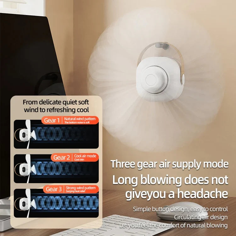 Portable Ceiling Fan with Remote Control