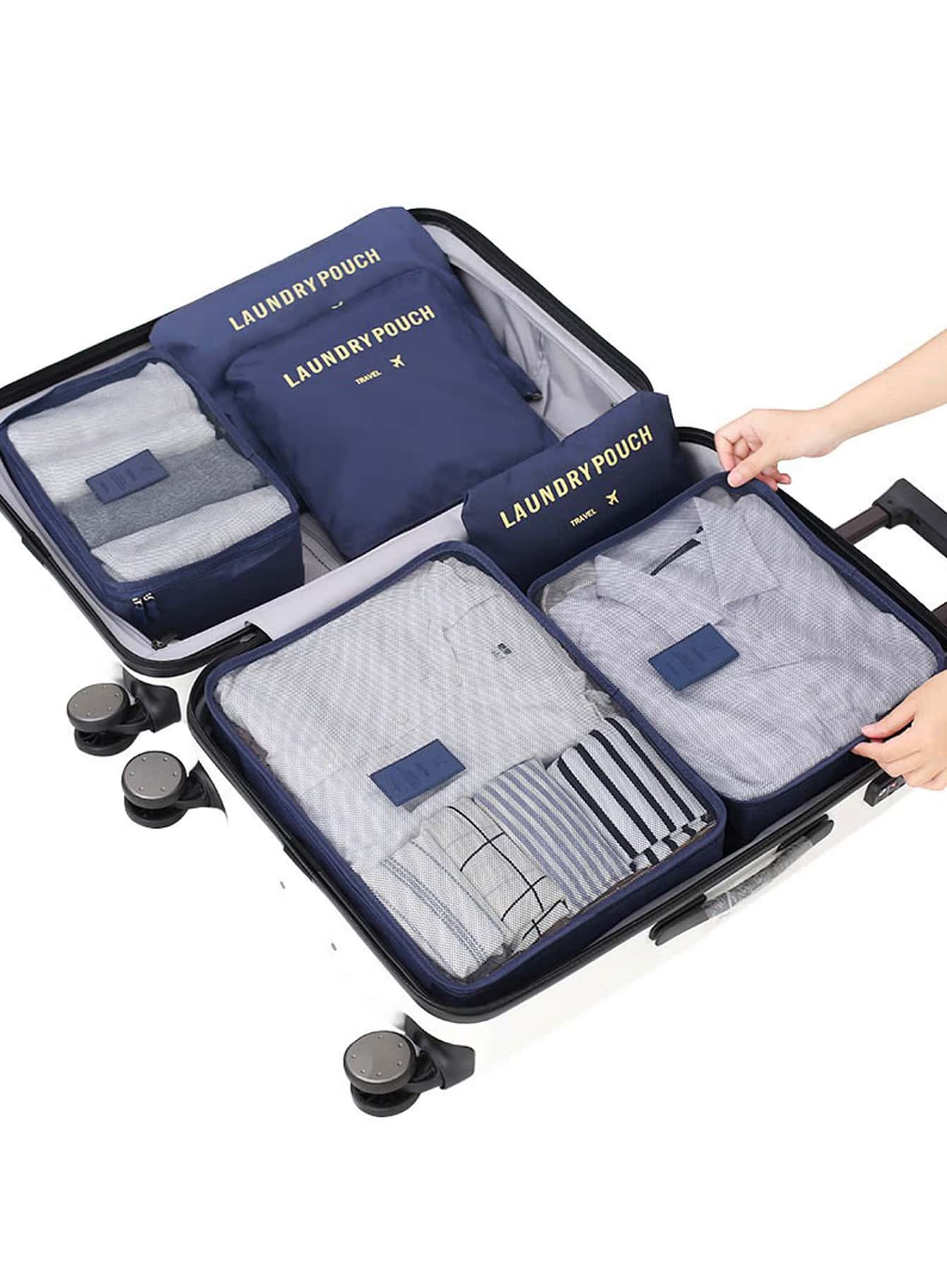 7Pcs Travel Organizer Packing Cubes