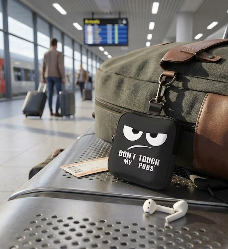 Clip‑On Ear Pods Storage Travel Bag