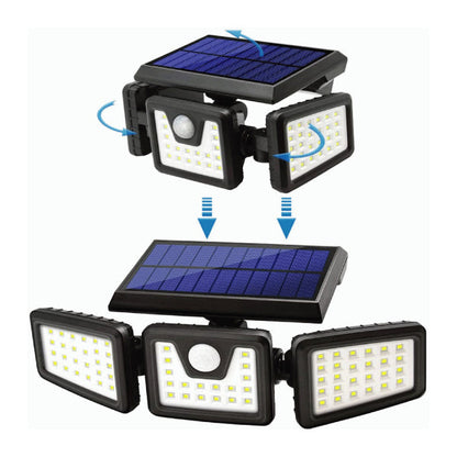 3 Heads Motion Sensor Solar Light