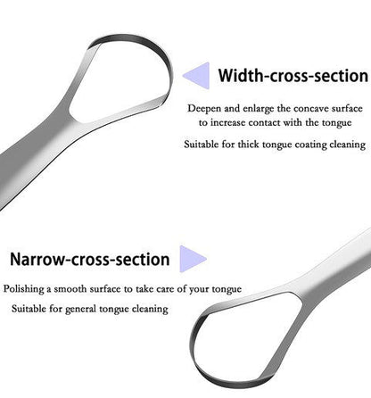 Stainless Steel Surgical Grade Tongue Scrapper