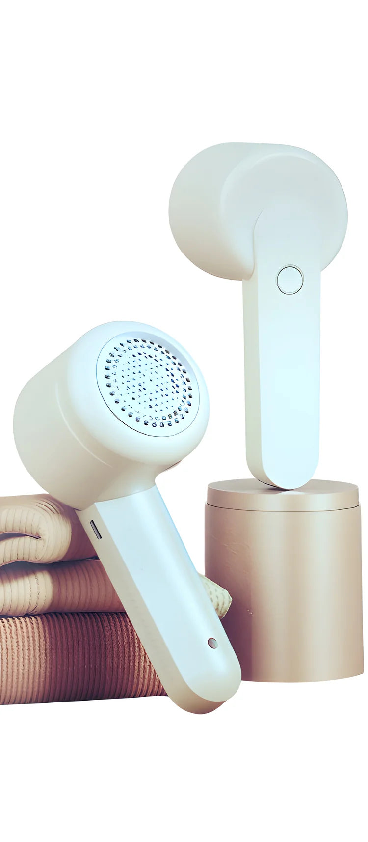 Rechargeable Lint Trimmer & Fabric Shaver!