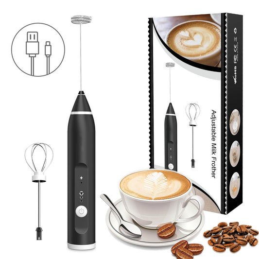 3-Speed Electric Milk Frother