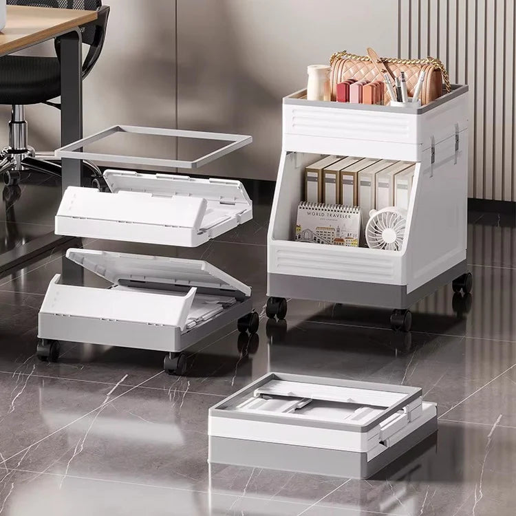 2 Tier Rolling Utility Cart